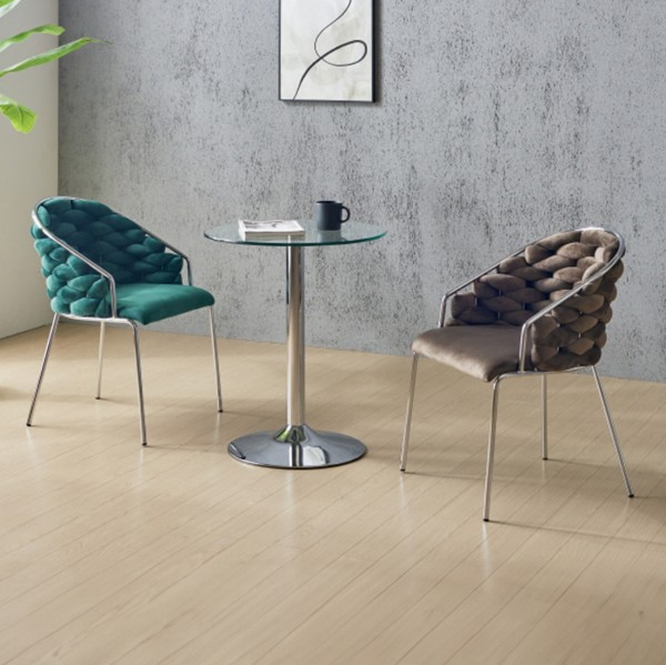 베르나/실버 프레임 체어